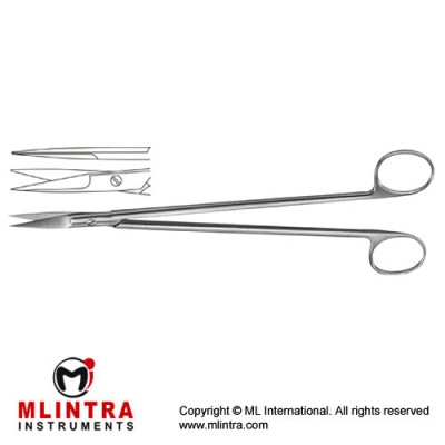 Vascular Scissor Straight Stainless Steel, 22.5 cm - 8 3/4" Vascular Scissor Straight Stainless Steel, 22.5 cm - 8 3/4"